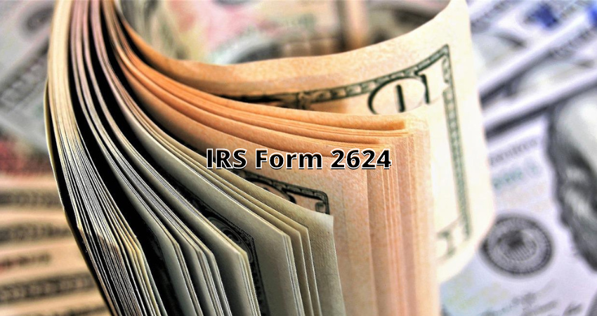 irs form 2624 example